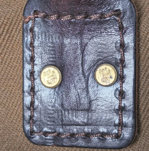 Freemans Sporting Club x BillyKirk Bank deposit Tote Bag Leather Waxed Cotton - Picture 4 of 10